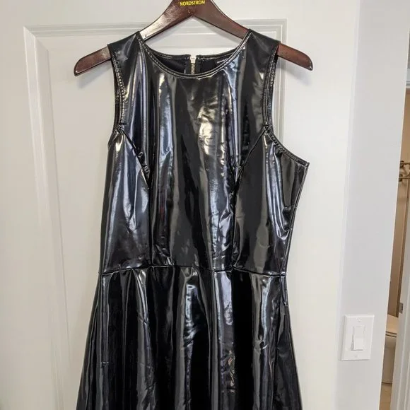 Blackmilk PVC Skater Dress - LIMITED - Picture 7 of 7